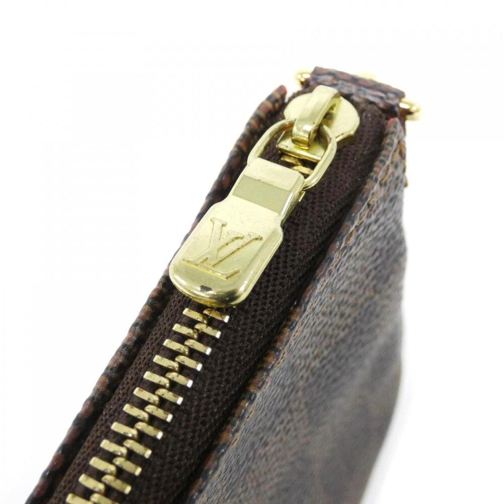 LOUIS VUITTON Authentic Brown Damier Pochette Pouch - Picture 4 of 7